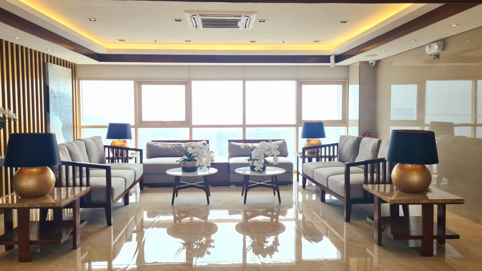 Cozy Penthouse 2Br Suite W Balcony - Amazing Manila Bay View And City Skyline Near Moa Pasay Exterior foto